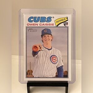 OWEN CAISSIE 2026 TOPPS HERITAGE ROOKIE CARD